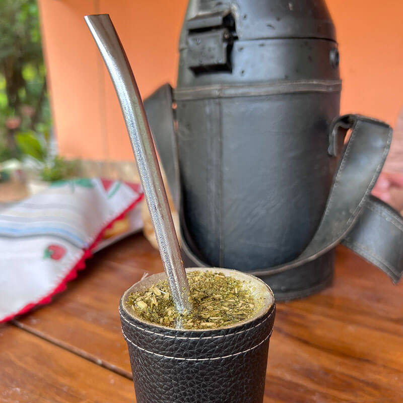 Tereré Behälter mit kaltem Mate