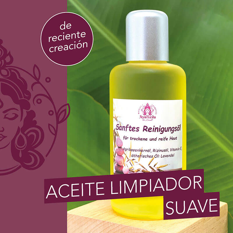 Produktfoto sanftes Reinigungsöl, Foto del producto aceite limpiador suave