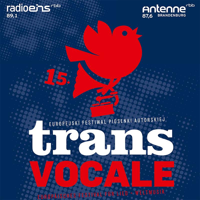 transVOCALE-Vögelchen fliegt mit einem Grammophon durch die Luft, El pájaro transVOCALE vuela por los aires con un gramófono